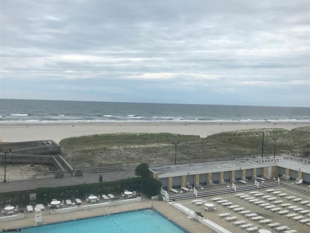 101 S Raleigh Unit 513, Atlantic City, NJ 08401 - water view featuring a beach view