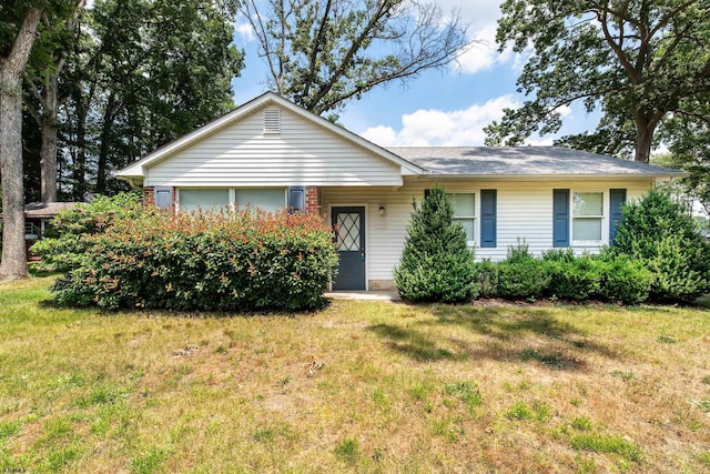 1506 Garry Ave, Vineland, NJ 08361 - ranch-style house with a front yard