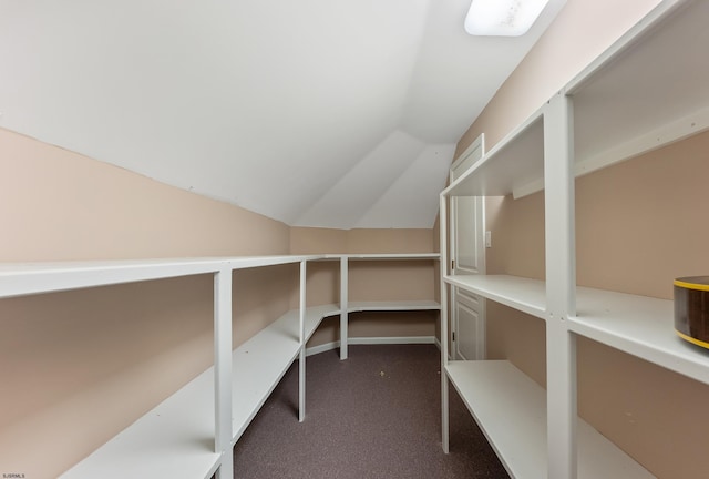 view of storage room