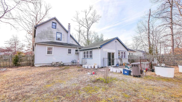 view of back of property