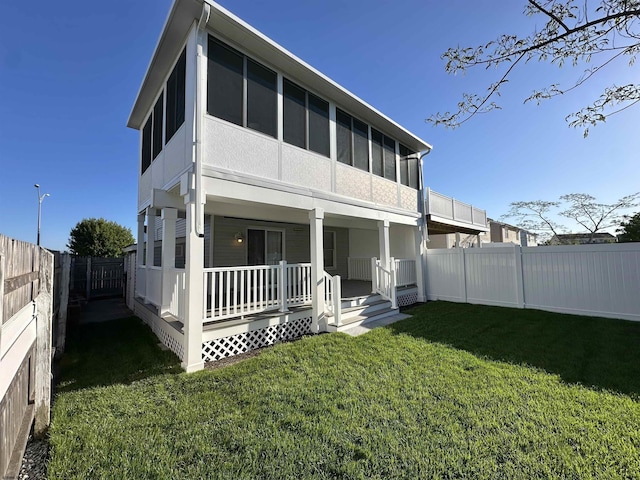 706B Lagoon Blvd Unit B, Brigantine, NJ 08203 - back of property with a porch