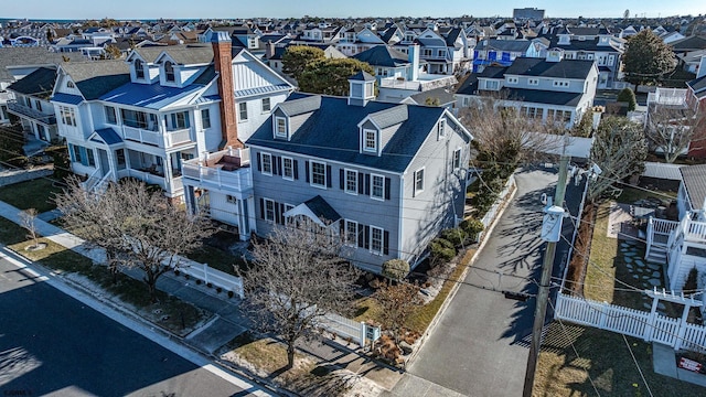 birds eye view of property featuring a residential view