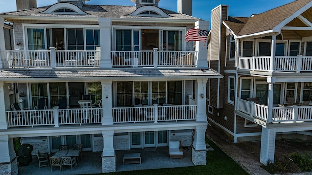 view of rear view of house