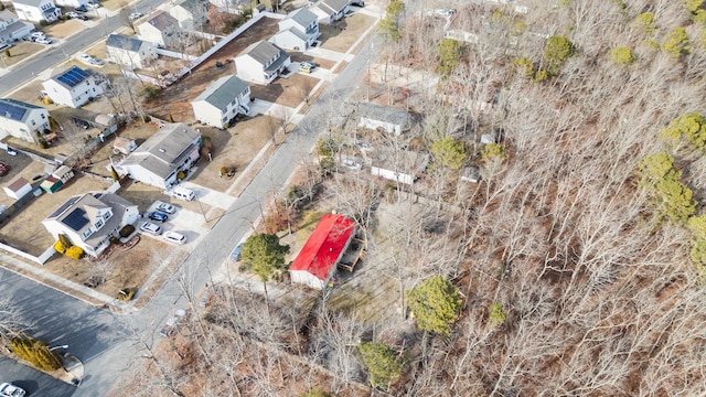 drone / aerial view featuring a residential view