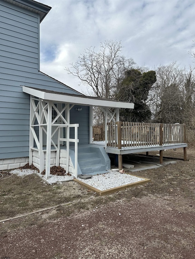 view of deck