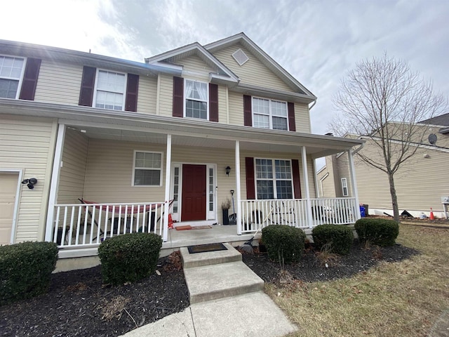 view of front of house featuring a porch