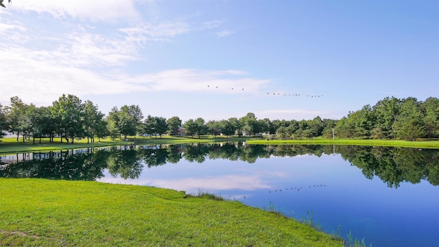 property view of water