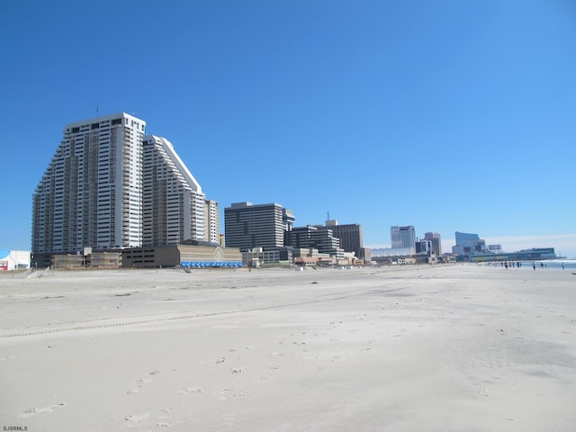 exterior space with a view of city