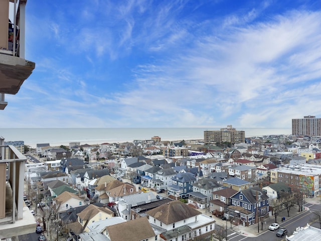 city view featuring a water view