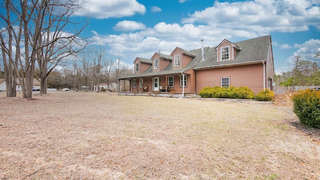 view of front of house featuring a porch