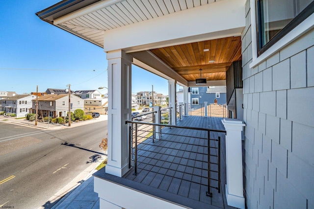 details with a residential view