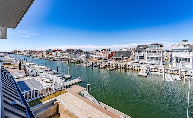 4 Grenada Ln, Ocean City, NJ 08226 - property view of water with a boat dock and a residential view