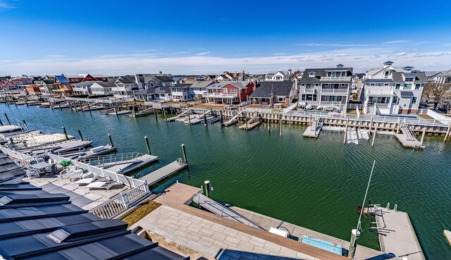 4 Grenada Ln, Ocean City, NJ 08226 - view of dock with a residential view and a water view