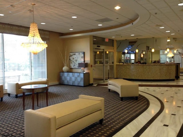 view of building lobby