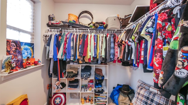 view of spacious closet