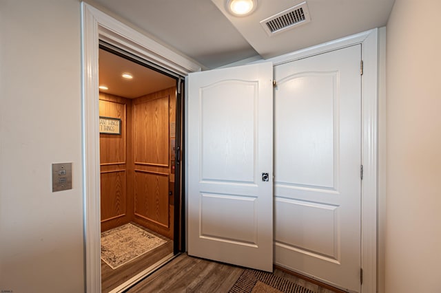 closet with visible vents