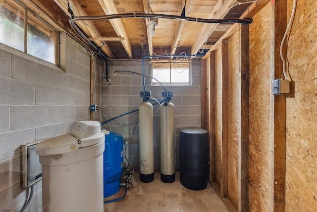 view of utility room