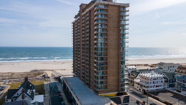 water view featuring a view of the beach