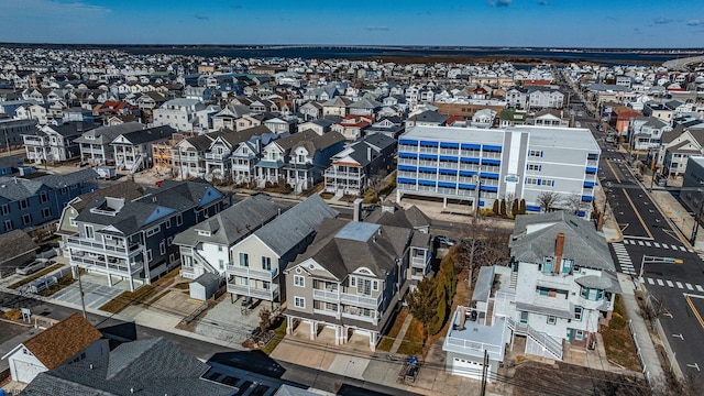 bird's eye view featuring a residential view