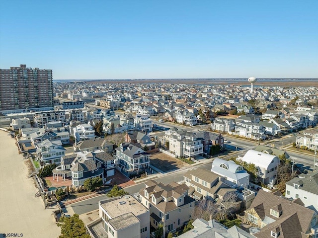 drone / aerial view featuring a residential view