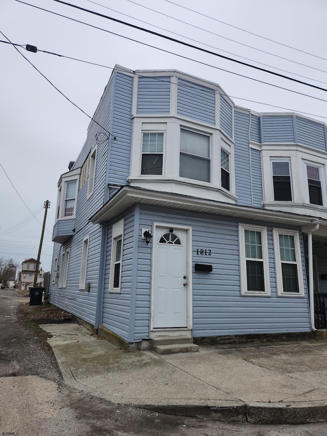 view of front of house with entry steps