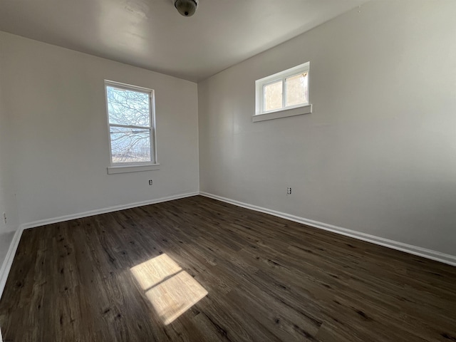 11 Belle Haven Ct, Atlantic City, NJ 08401 - spare room featuring baseboards and dark wood finished floors