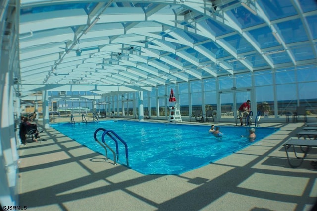 view of community pool