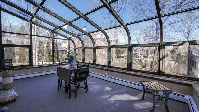 102 Morris Ave, Linwood, NJ 08221 - sunroom with a baseboard radiator