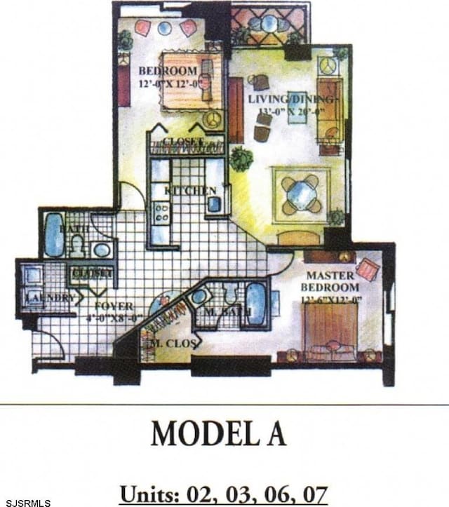 526 Pacific Ave Unit 2407, Atlantic City, NJ 08401 - room layout