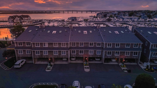 1301 Harbour Cv S Unit 1301, Somers Point, NJ 08244 - view of aerial view at dusk