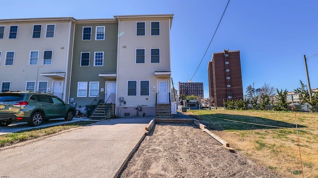 view of property with entry steps