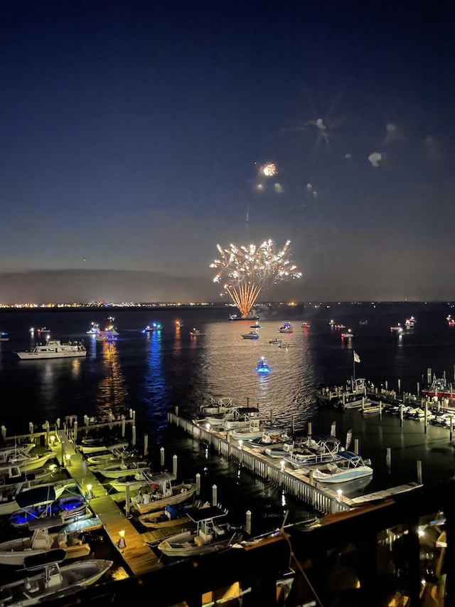 336 Bay Ave Unit 605, Ocean City, NJ 08226 - exterior space featuring a boat dock