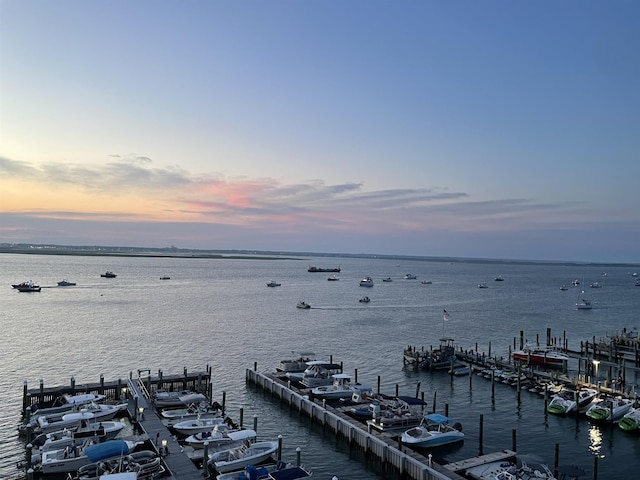 336 Bay Ave Unit 605, Ocean City, NJ 08226 - property view of water featuring a boat dock