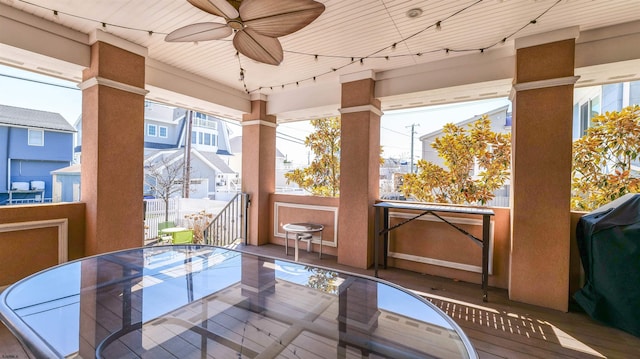 1905 Glenwood Dr, Ocean City, NJ 08226 - view of unfurnished sunroom