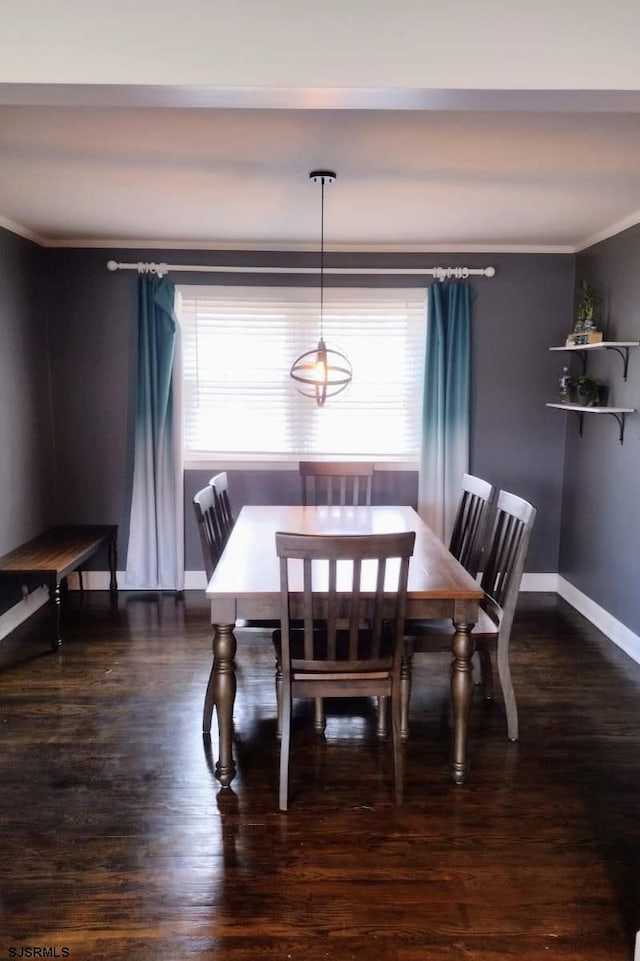 714 Blenheim Ave, Absecon, NJ 08201 - dining space featuring a wealth of natural light, wood finished floors, baseboards, and ornamental molding