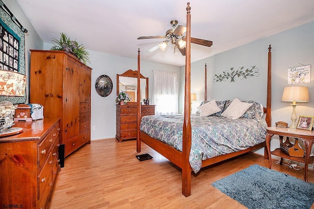 9 Saddle Rdg, Egg Harbor Township, NJ 08234 - bedroom featuring light wood finished floors, baseboards, and a ceiling fan