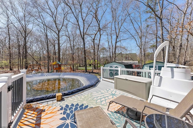 view of swimming pool