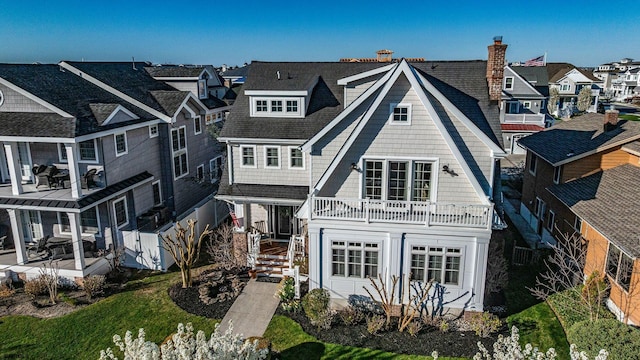 22 Spruce Rd, Ocean City, NJ 08226 - back of house with a residential view