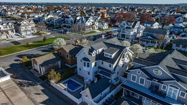 22 Spruce Rd, Ocean City, NJ 08226 - birds eye view of property with a residential view