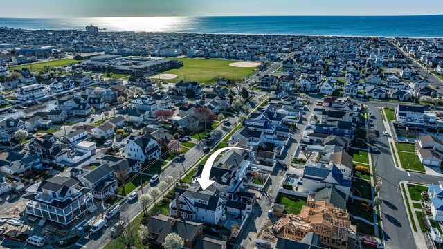 22 Spruce Rd, Ocean City, NJ 08226 - bird's eye view with a water view and a residential view