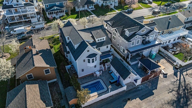 22 Spruce Rd, Ocean City, NJ 08226 - aerial perspective of suburban area