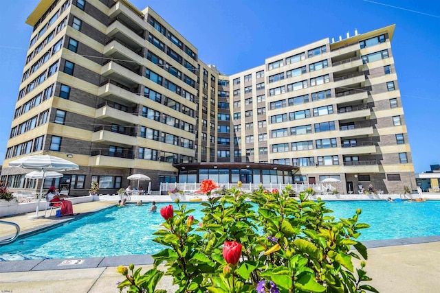 community pool featuring a patio