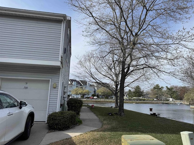 246 Heather Croft Unit 246, Egg Harbor Township, NJ 08234 - view of property exterior featuring a water view