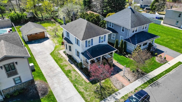 15 Elm Ave, Linwood, NJ 08221 - birds eye view of property with a residential view