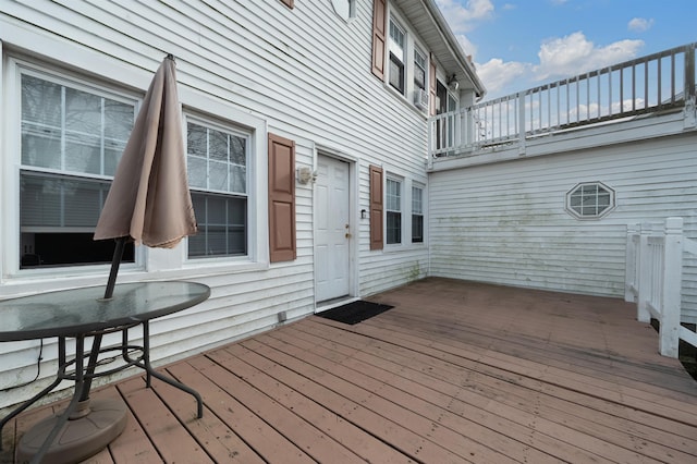 view of deck