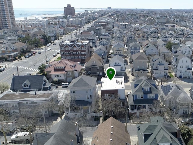 bird's eye view featuring a residential view