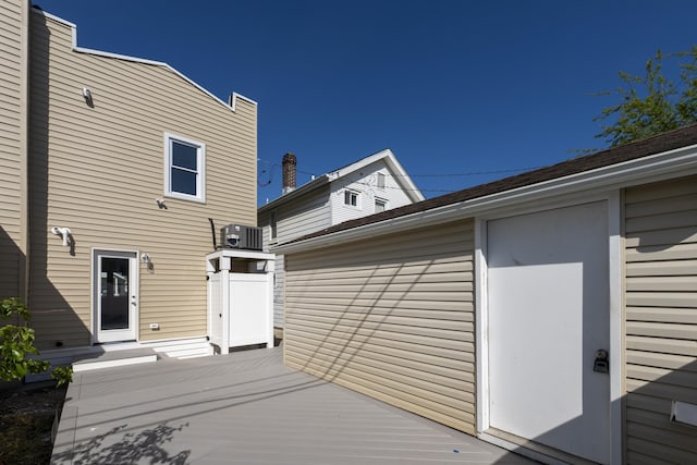 exterior space featuring cooling unit