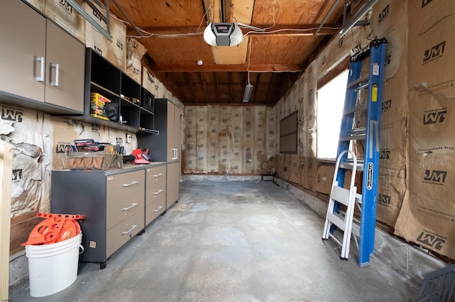 storage with a garage