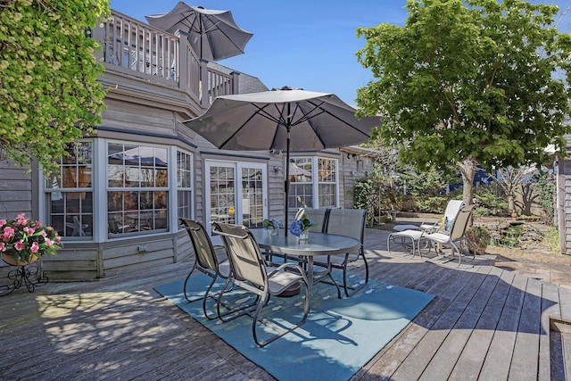 336 E Seabright Rd, Ocean City, NJ 08226 - deck with outdoor dining space