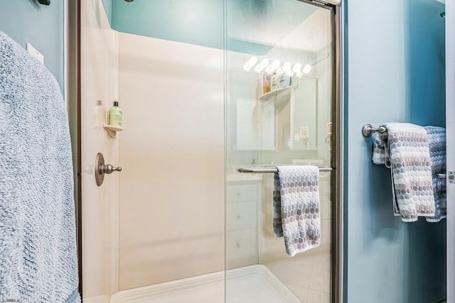 full bath featuring a stall shower